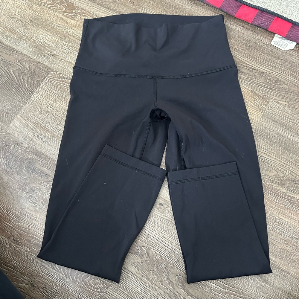 Black Cropped Leggings